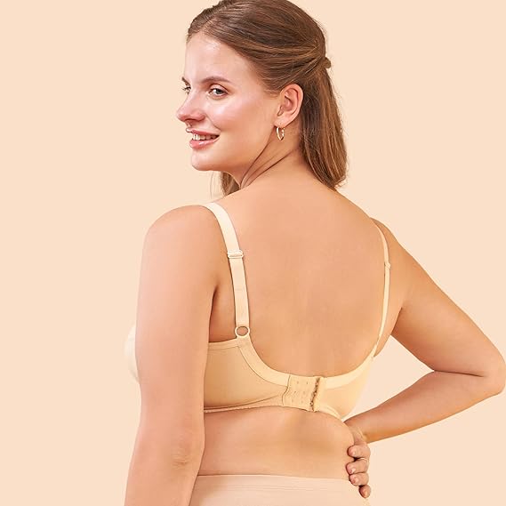 Enamor MT02 Sectioned Lift & Support Nursing Bra – Non-Padded, Wirefree, High Coverage